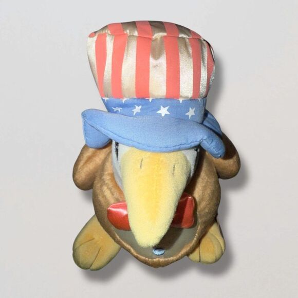 Precious Moments Uncle Sam American Eagle Plush 2002 12" - Picture 6 of 14